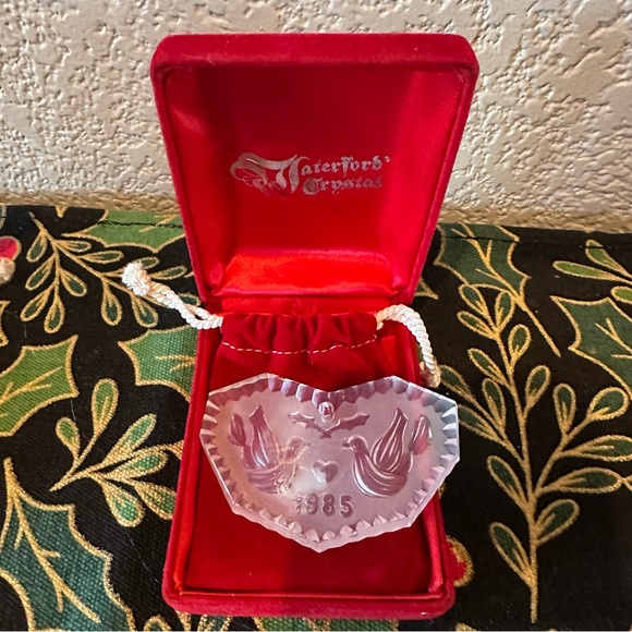 Waterford Crystal 12 Days of Christmas Ornament Collection - Complete Set - Picture 3 of 16